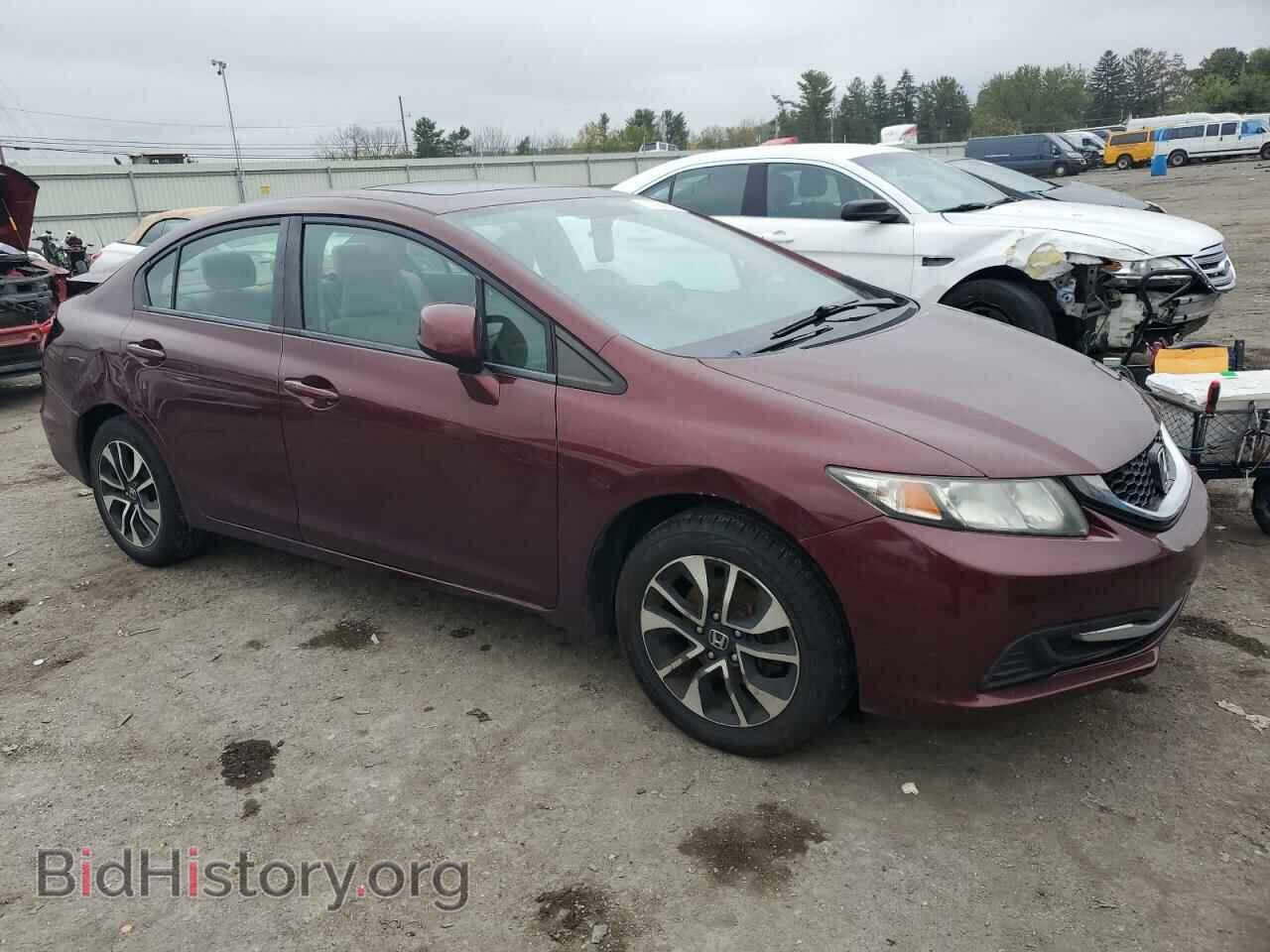 2013 HONDA CIVIC - VIN: 19XFB2F85DE256824 - Фото 4
