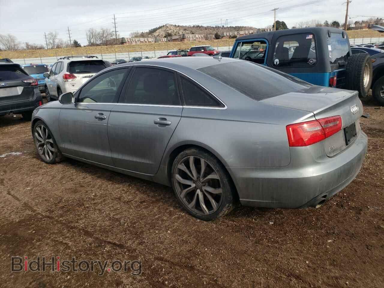 2014 AUDI A6 - VIN: WAUGFAFC5EN153355 - Фото 2