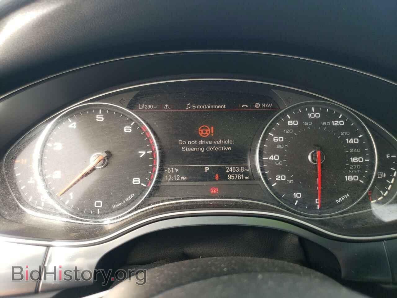 2014 AUDI A6 - VIN: WAUGFAFC5EN153355 - Фото 9
