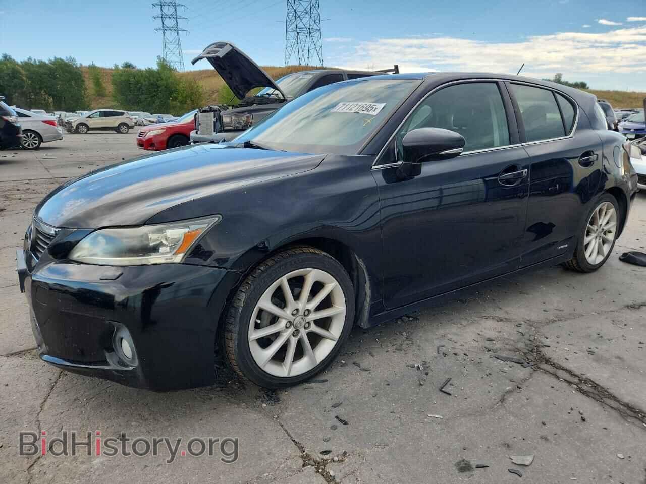 Photo JTHKD5BH0C2092781 - LEXUS CT 200 2012