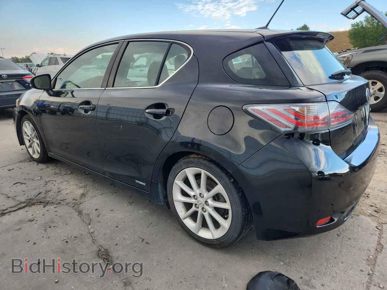 2012 LEXUS CT 200 - VIN: JTHKD5BH0C2092781 - Фото 2
