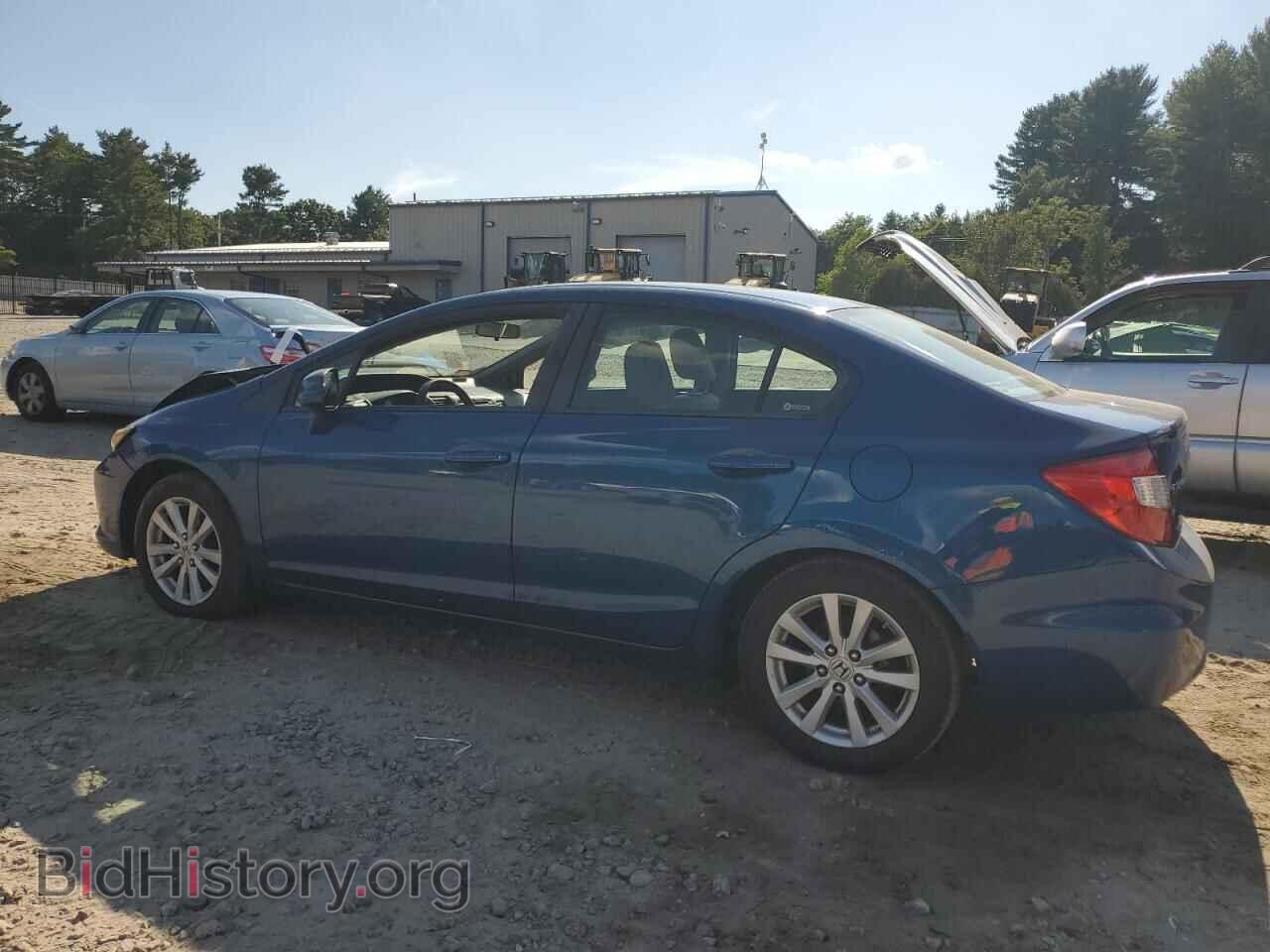 2012 HONDA CIVIC - VIN: 2HGFB2F85CH534366 - Фото 2
