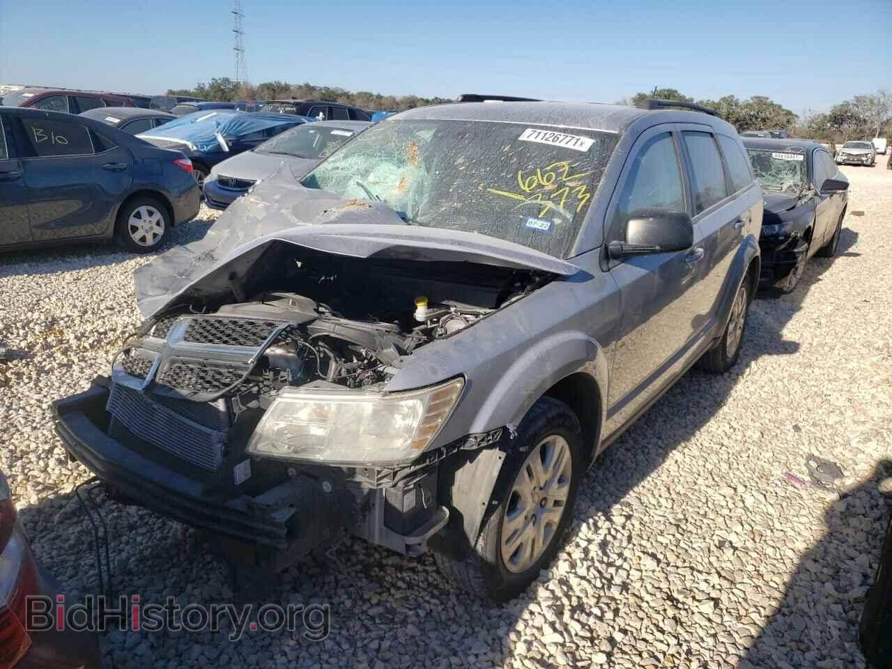 2017 DODGE JOURNEY - VIN: 3C4PDCAB0HT662373 - Фото 2