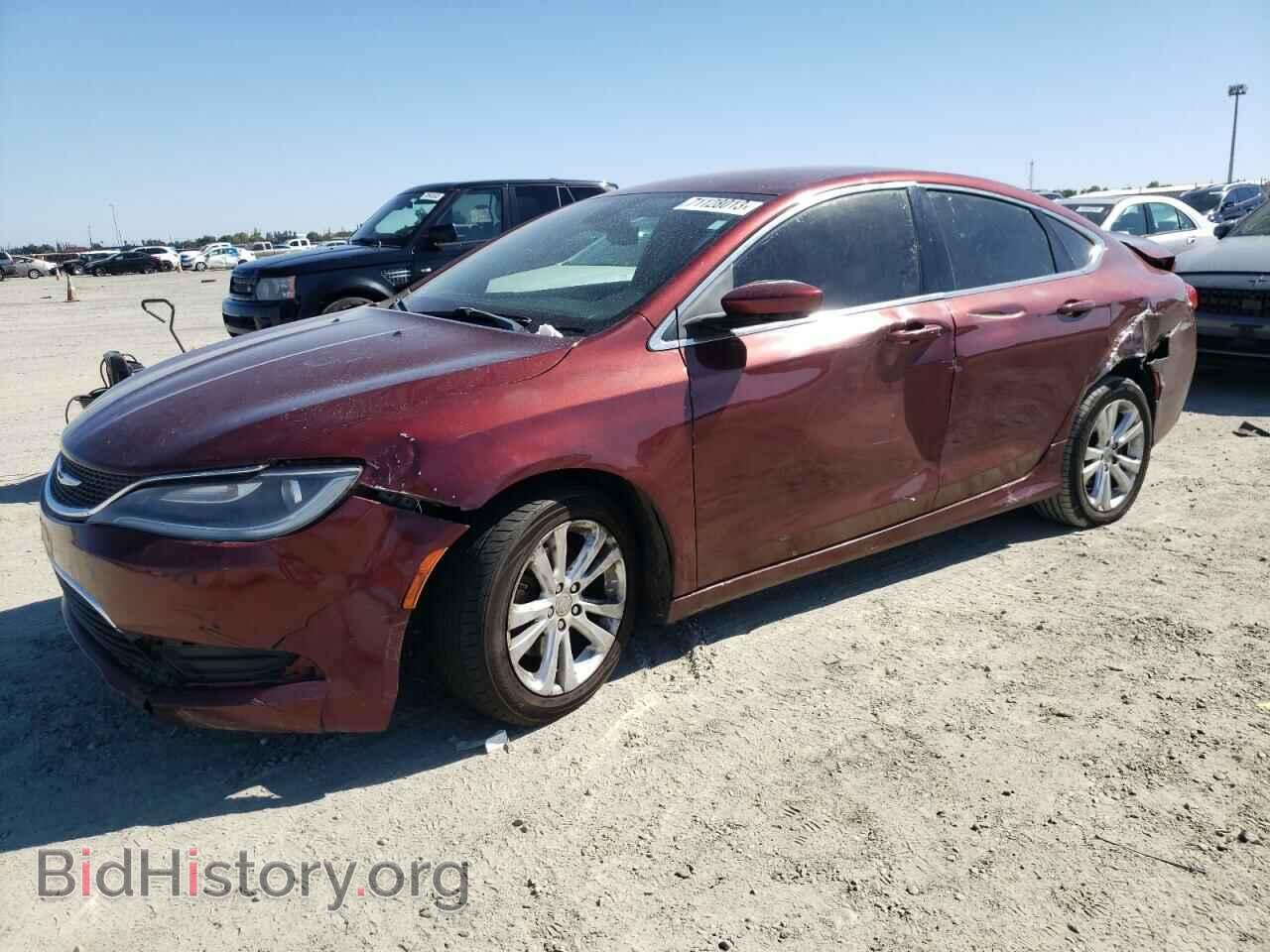Фотография 1C3CCCAB8FN630922 - CHRYSLER 200 2015