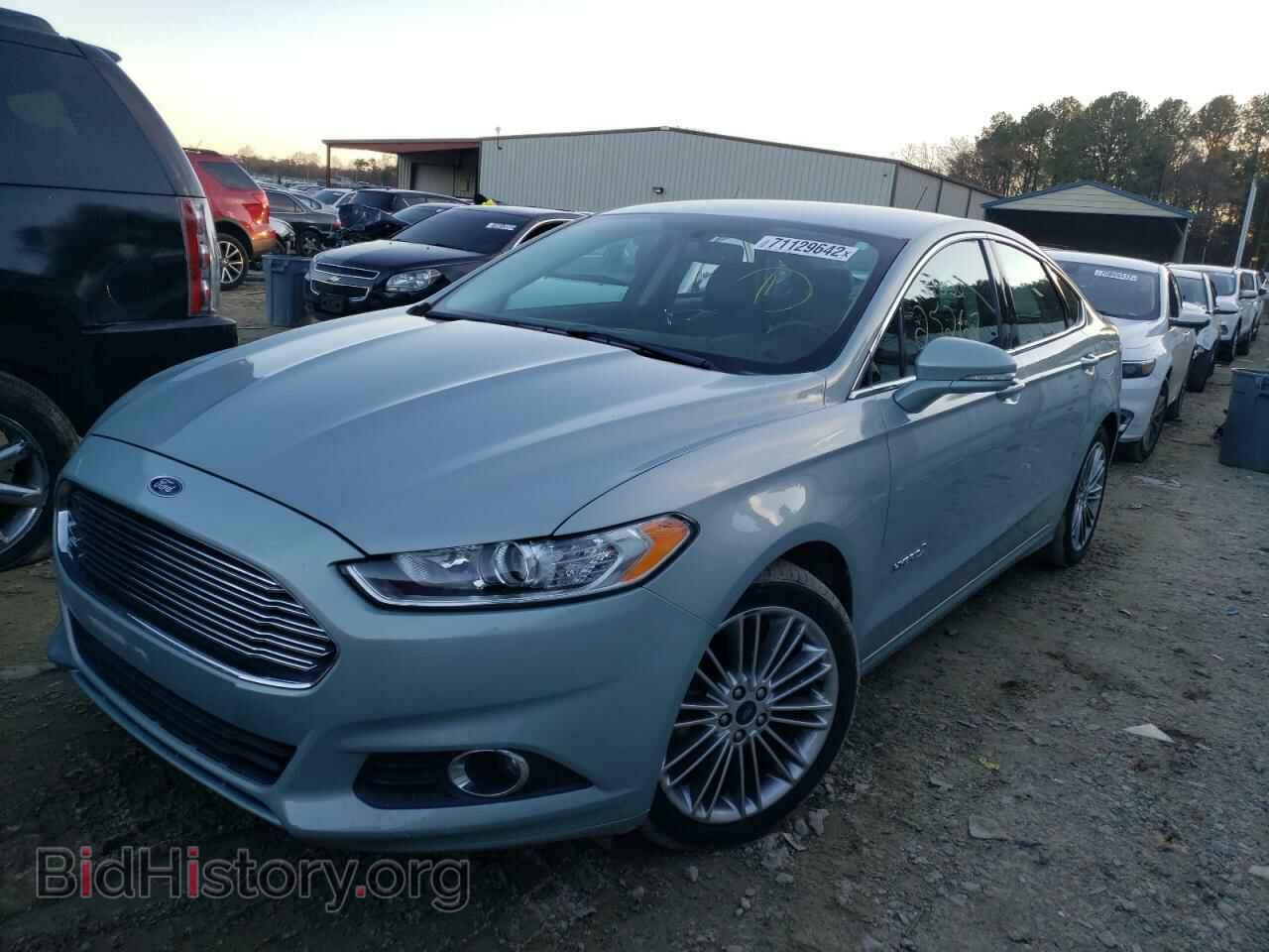 Фотография 3FA6P0LU5DR336307 - FORD FUSION 2013