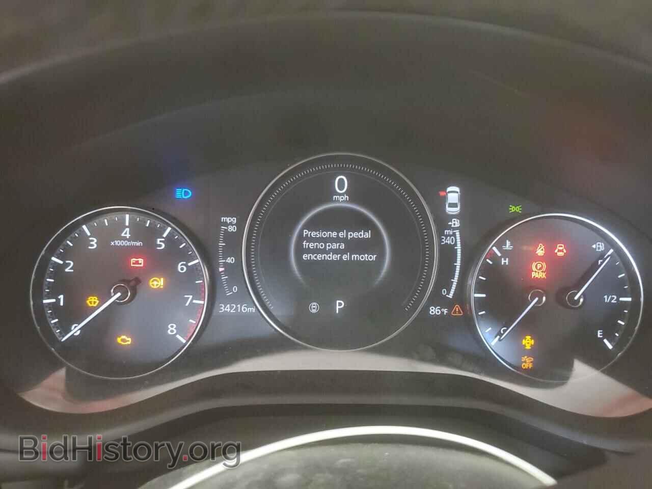 2019 MAZDA 3 - VIN: 3MZBPAEM2KM103374 - Фото 9