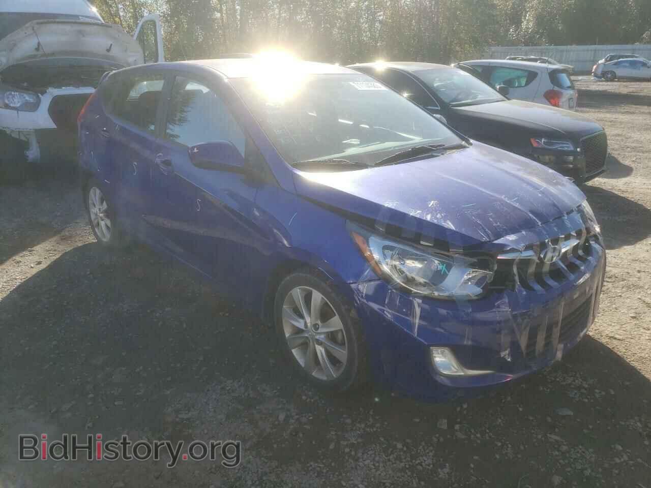 2012 HYUNDAI ACCENT - VIN: KMHCU5AE0CU040760 - Фото 4