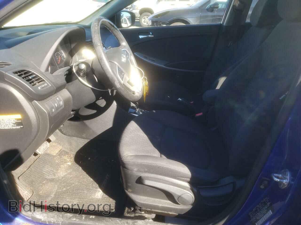 2012 HYUNDAI ACCENT - VIN: KMHCU5AE0CU040760 - Фото 7