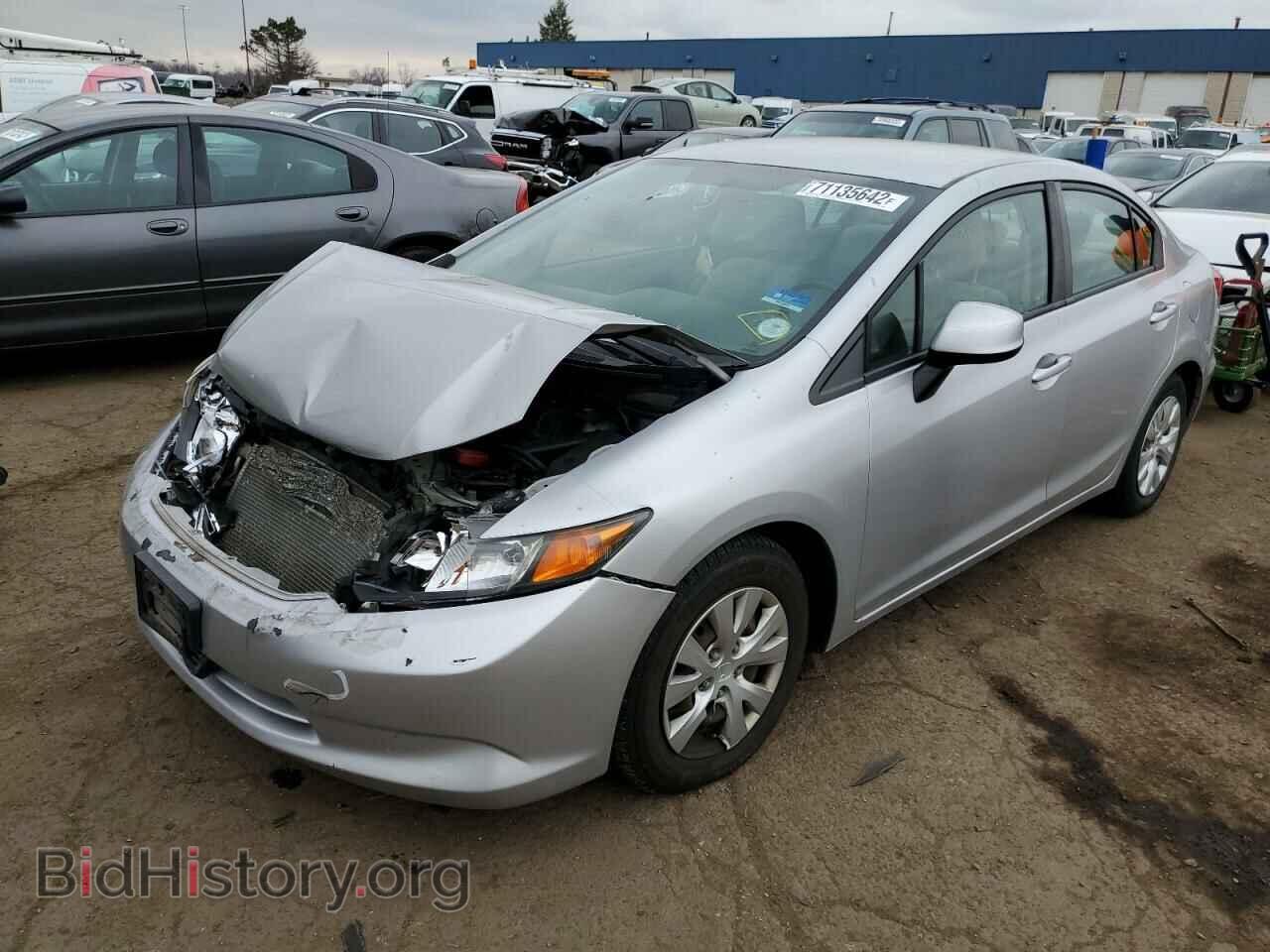 Фотография 2HGFB2F55CH589986 - HONDA CIVIC 2012