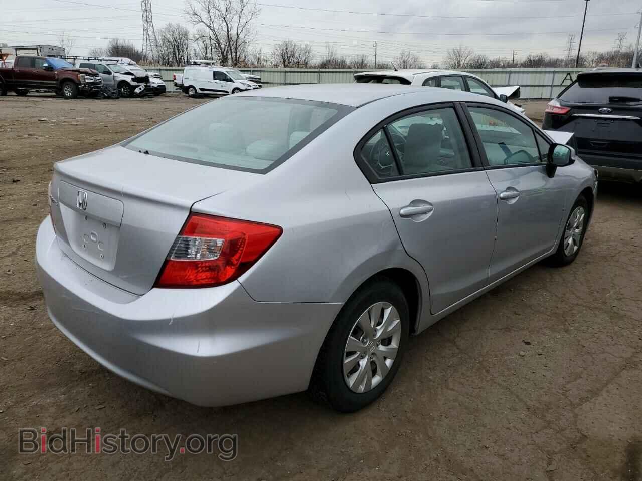 2012 HONDA CIVIC - VIN: 2HGFB2F55CH589986 - Фото 3