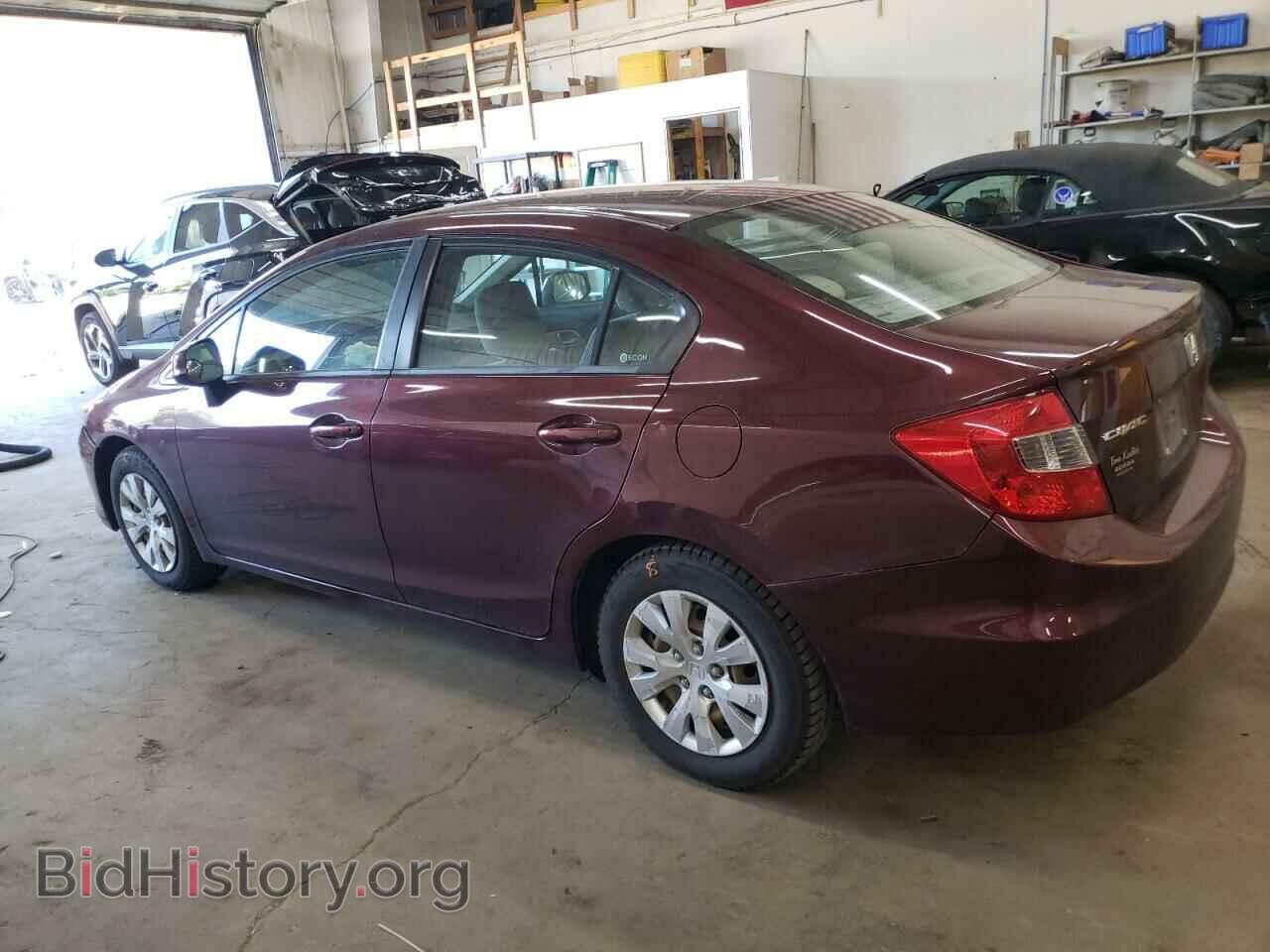 2012 HONDA CIVIC - VIN: 19XFB2F5XCE052573 - Фото 2