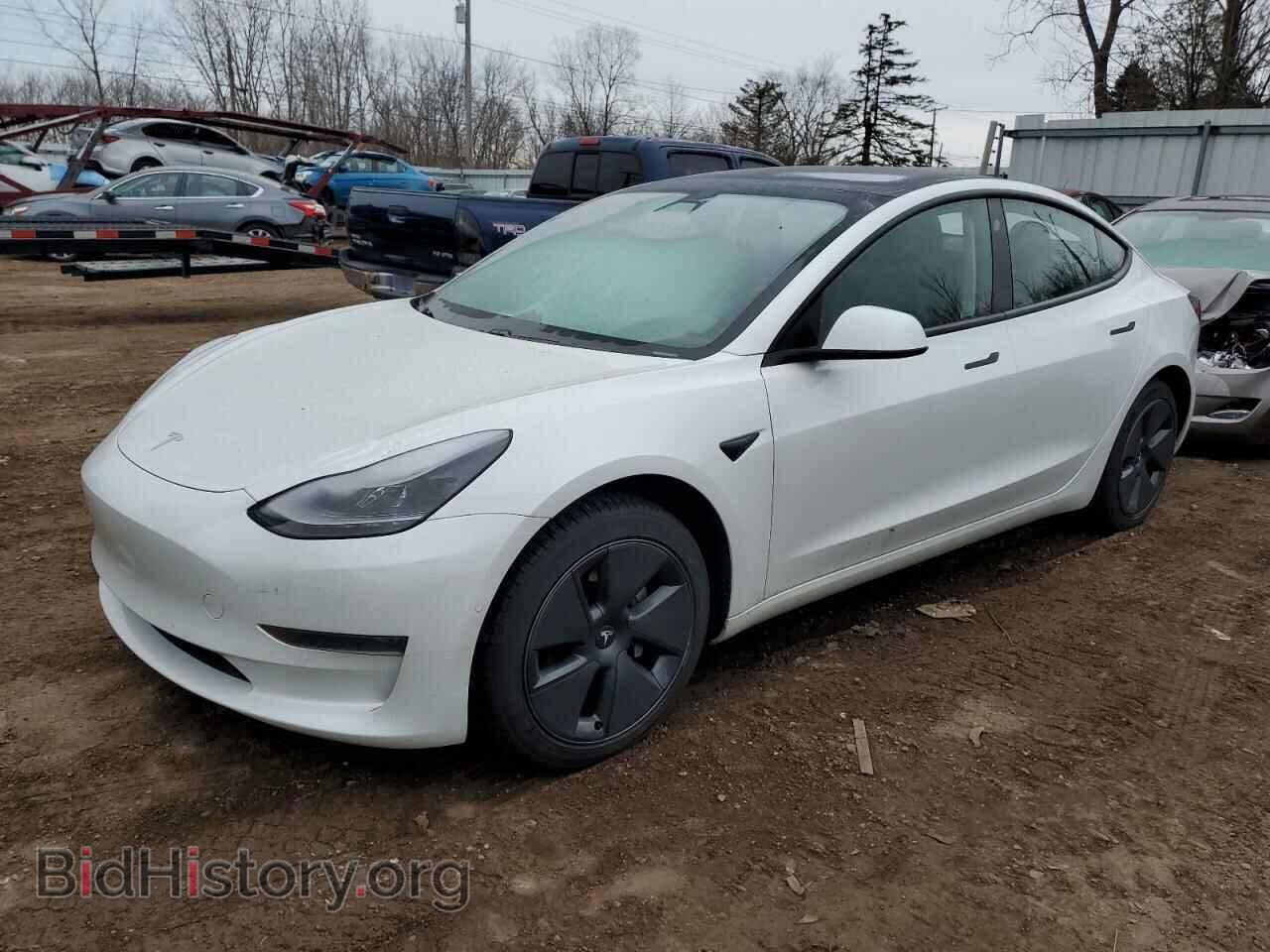 Photo 5YJ3E1EA3MF911601 - TESLA MODEL 3 2021