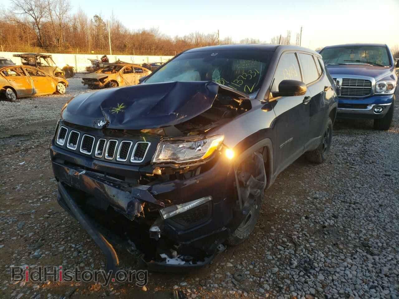 2018 JEEP COMPASS - VIN: 3C4NJDAB6JT401616 - Фото 2