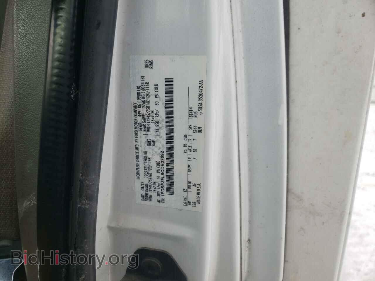 2012 FORD ECONOLINE - VIN: 1FDSE3FL6CDB37692 - Photo 10