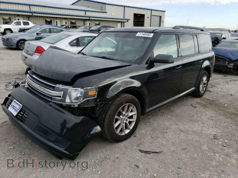 2014 Ford FLEX Flex SE (VIN 2FMGK5B83EBD29009) — photo 1 of 12, Copart, damage: front end