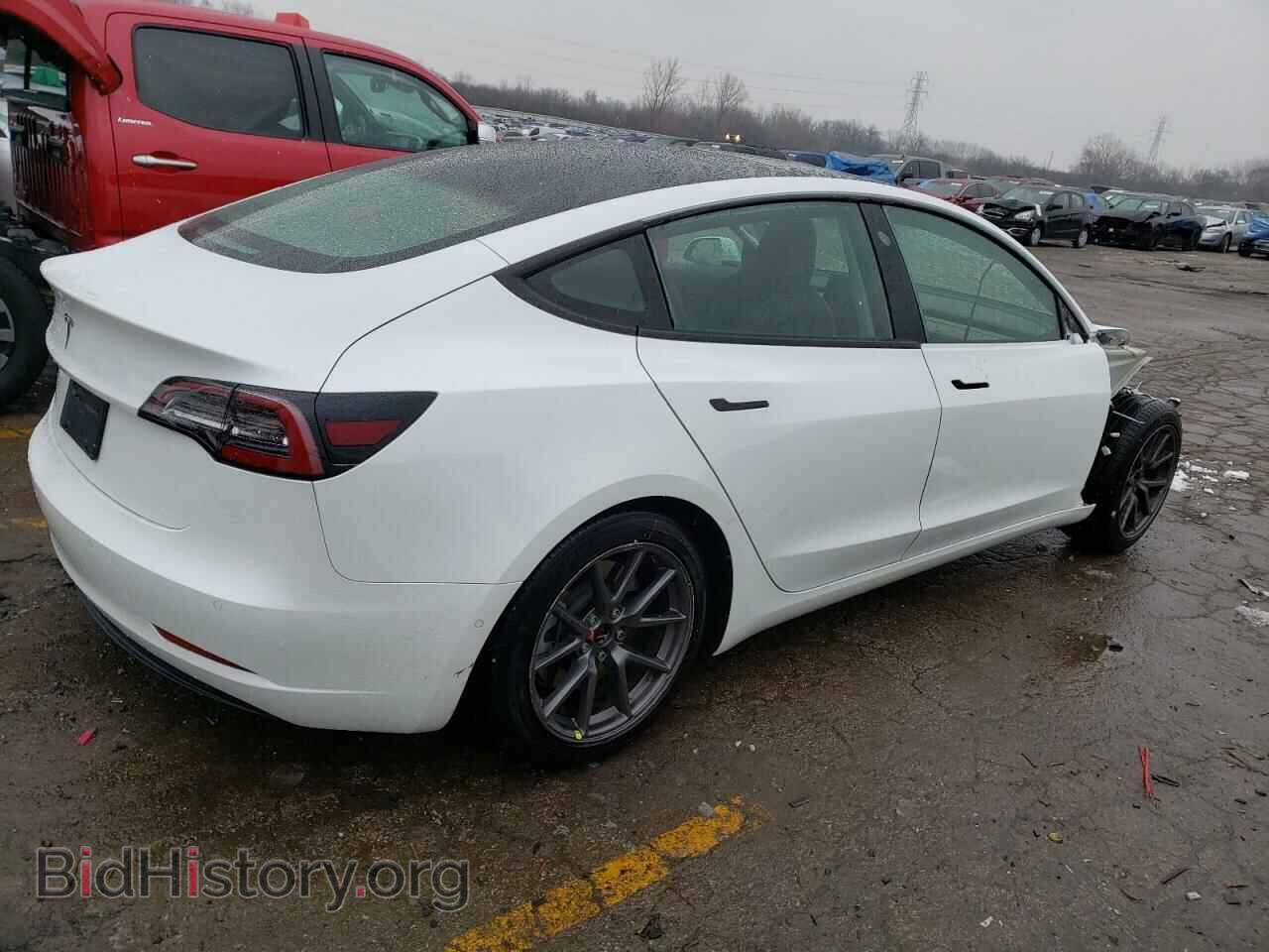 2021 TESLA MODEL 3 - VIN: 5YJ3E1EA7MF866632 - Фото 3