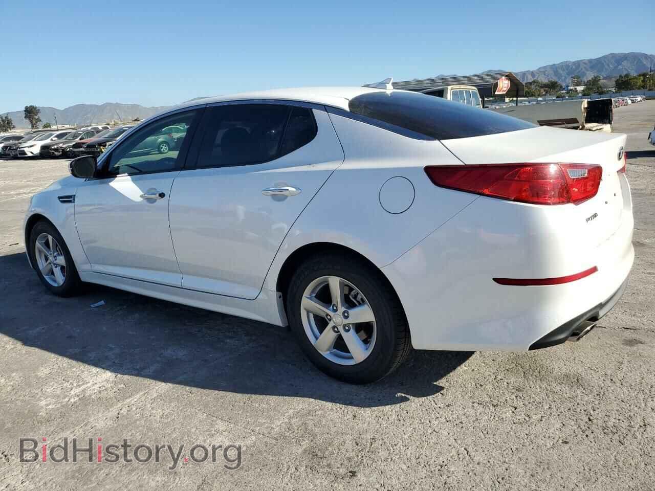 2014 KIA OPTIMA - VIN: KNAGM4A79E5492878 - Фото 2