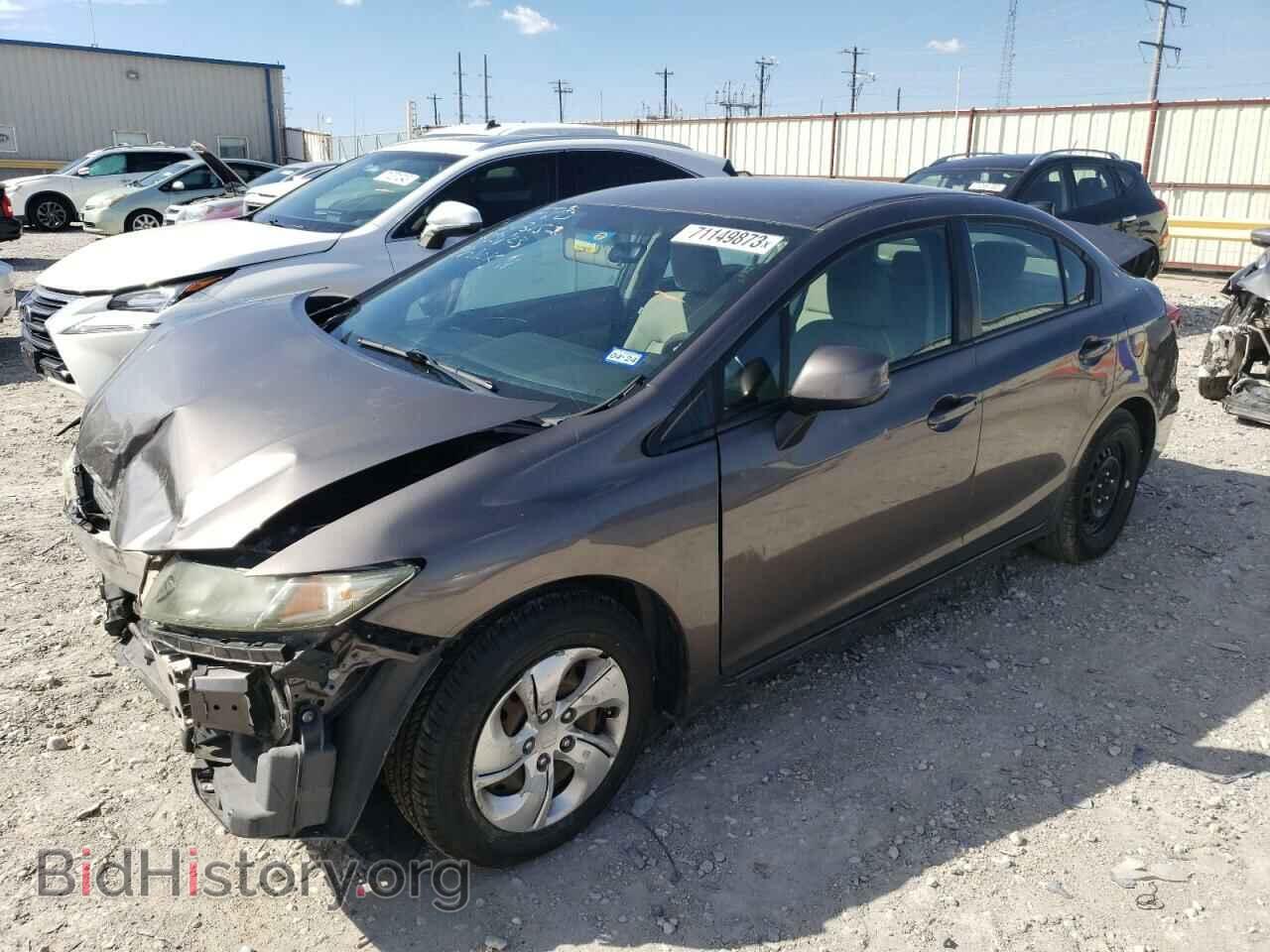 Фотография 19XFB2F55DE019966 - HONDA CIVIC 2013