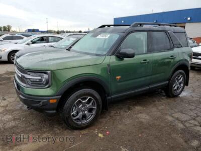 2023 Ford BRONCO Badlands, green — VIN 3FMCR9D95PRD90292, Copart