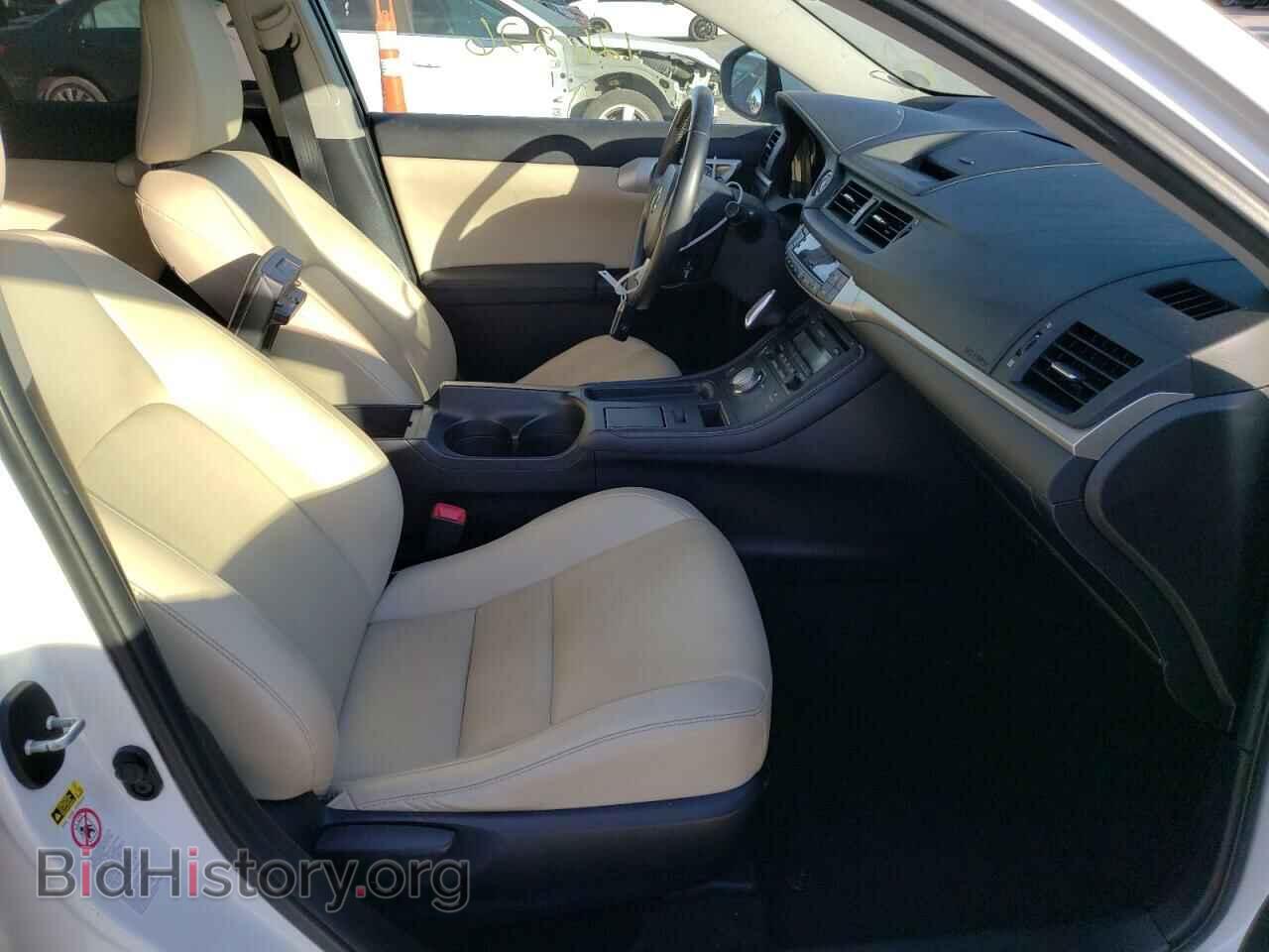 2012 LEXUS CT 200 - VIN: JTHKD5BHXC2071596 - Фото 5