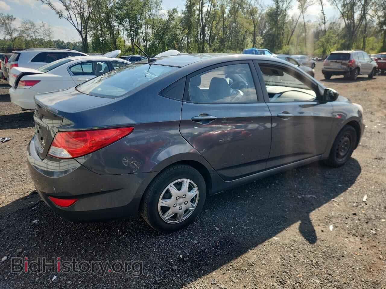 2012 HYUNDAI ACCENT - VIN: KMHCT4AE5CU202203 - Фото 3