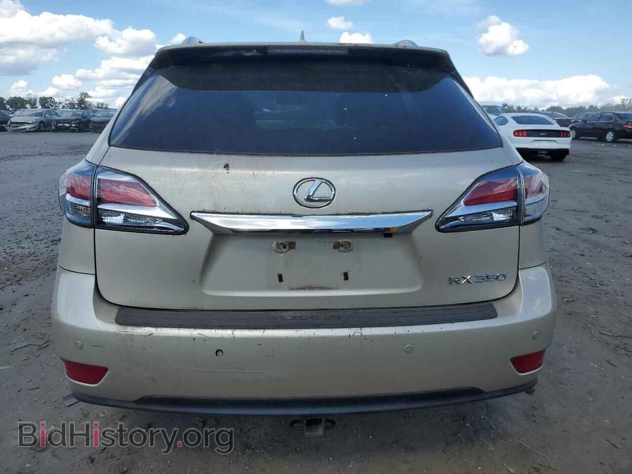 2013 LEXUS RX350 - VIN: 2T2BK1BAXDC222325 - Фото 6