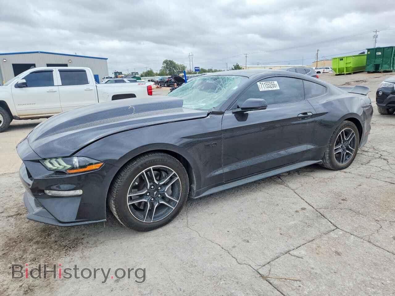 2022 Ford MUSTANG GT (VIN 1FA6P8CF7N5138526) — photo 1 of 12, Copart, damage: front end
