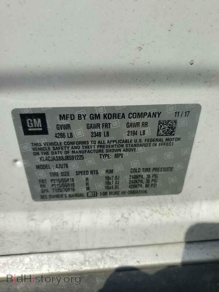 2018 BUICK ENCORE - VIN: KL4CJASB8JB591225 - Photo 13