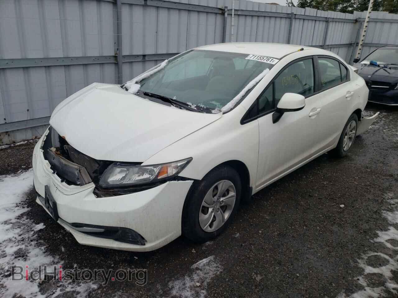 2013 HONDA CIVIC - VIN: 2HGFB2F47DH022235 - Фото 2