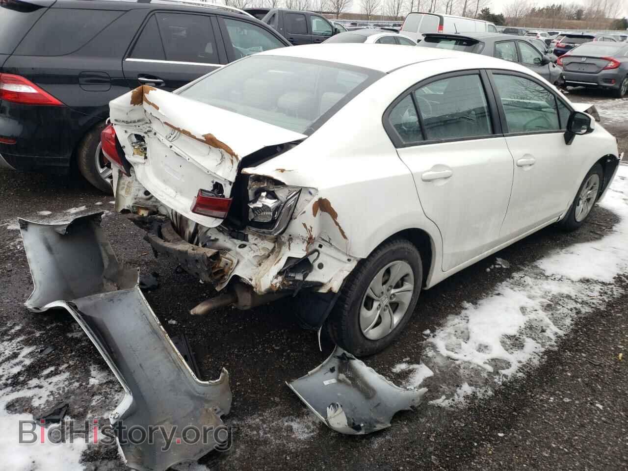 2013 HONDA CIVIC - VIN: 2HGFB2F47DH022235 - Фото 4