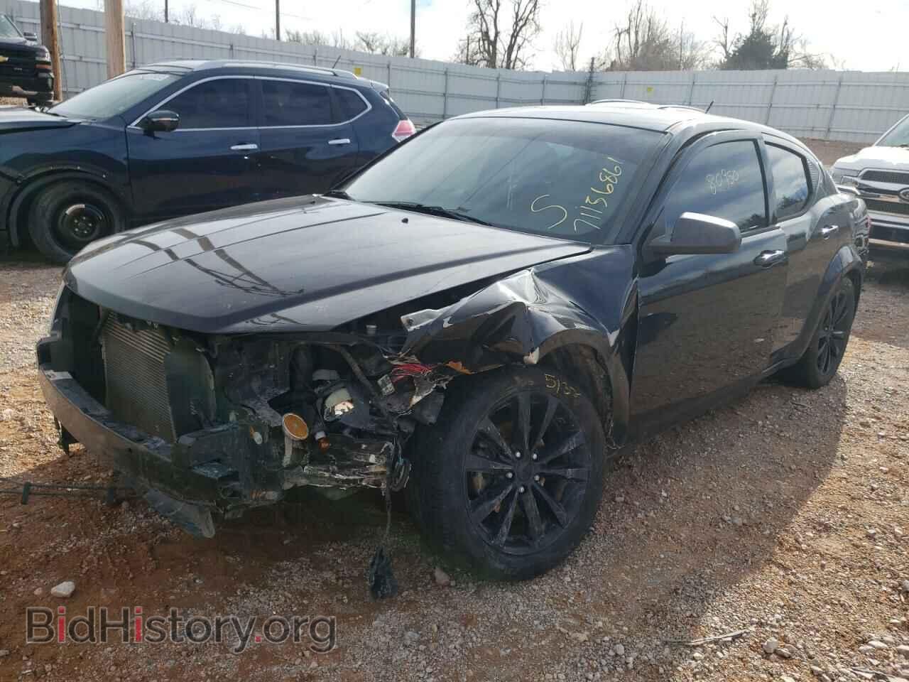 2014 DODGE AVENGER - VIN: 1C3CDZAG3EN104160 - Фото 2