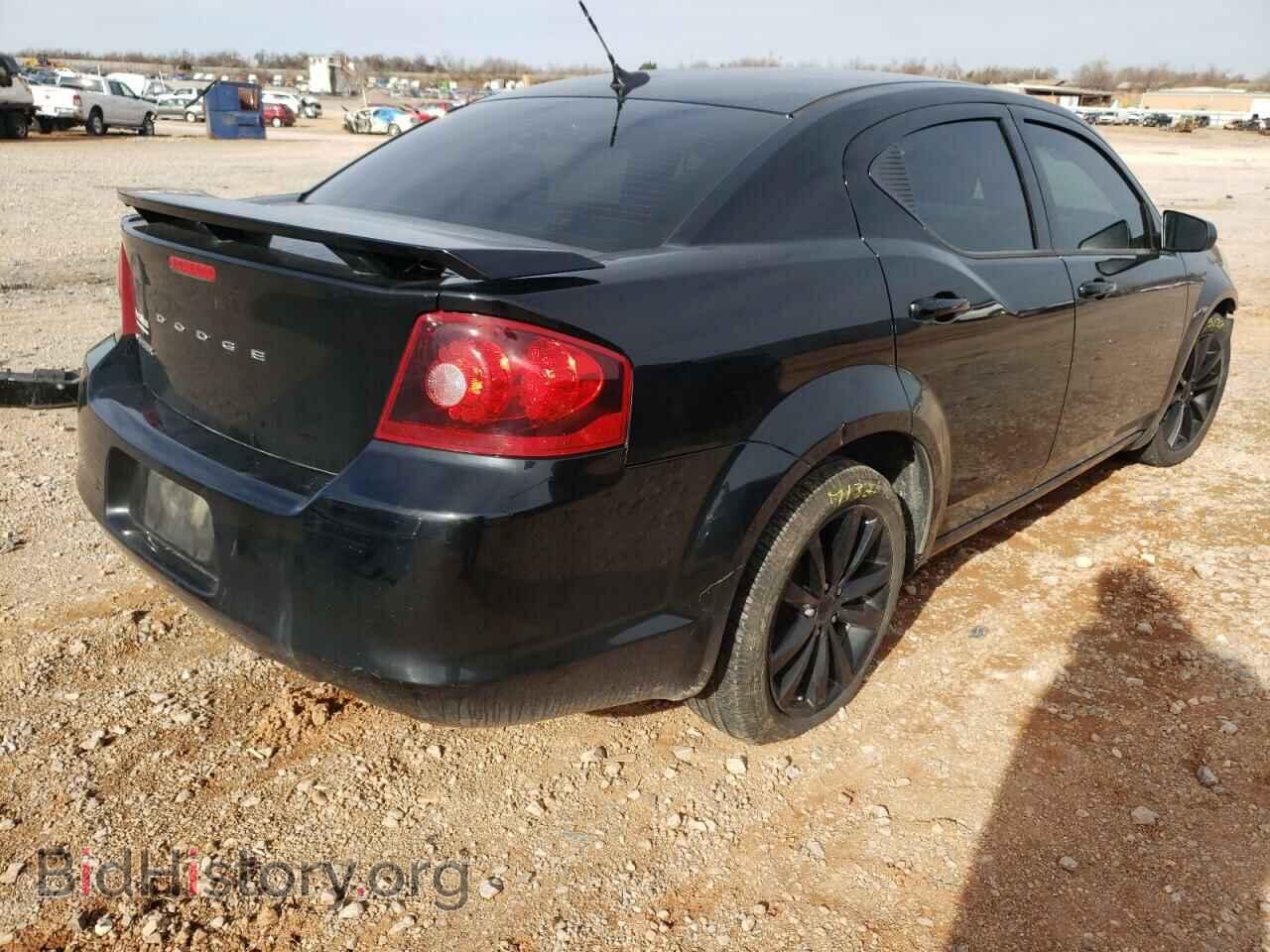 2014 DODGE AVENGER - VIN: 1C3CDZAG3EN104160 - Фото 4