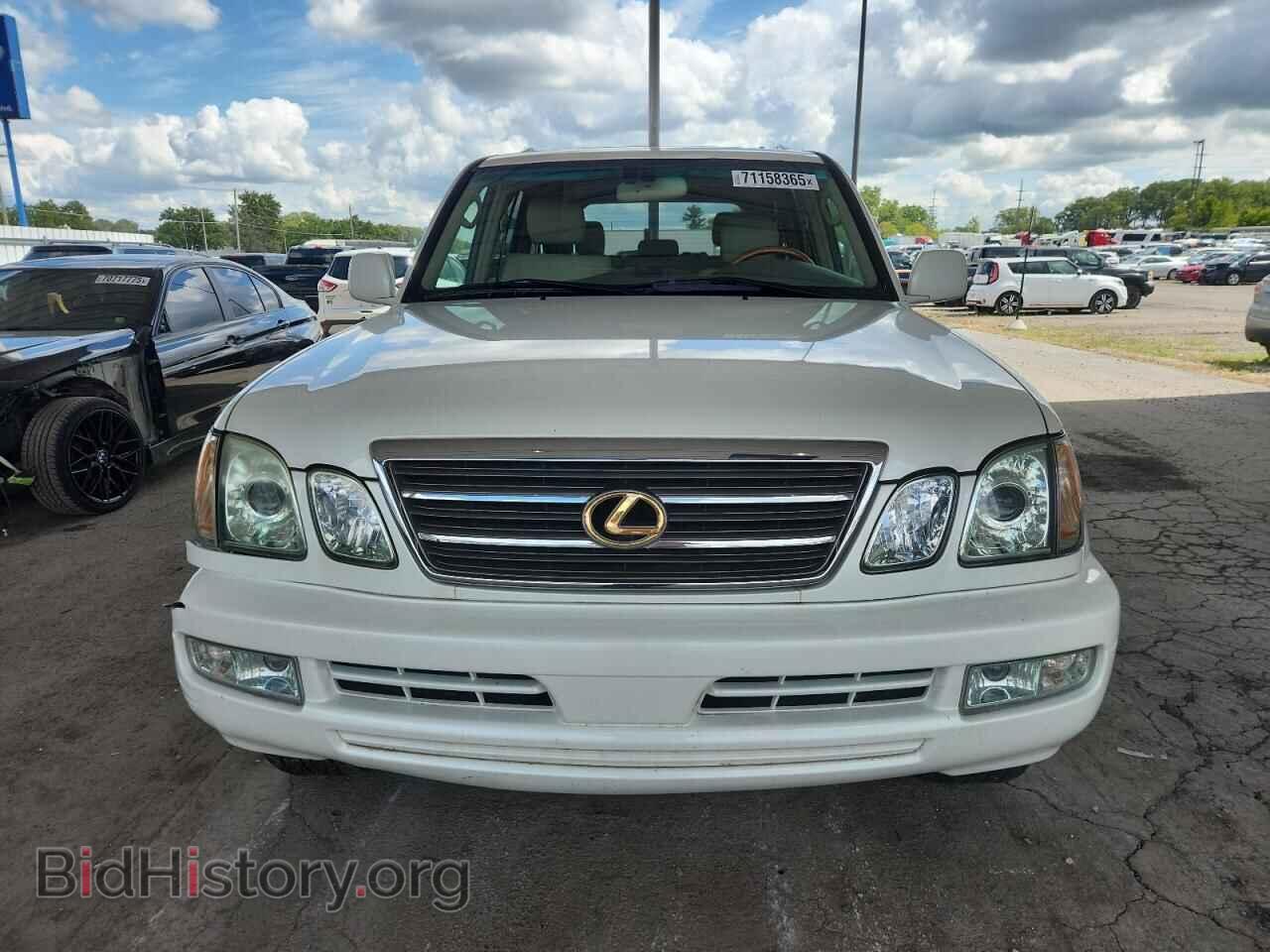 2005 LEXUS LX470 - VIN: JTJHT00W453550321 - Фото 5
