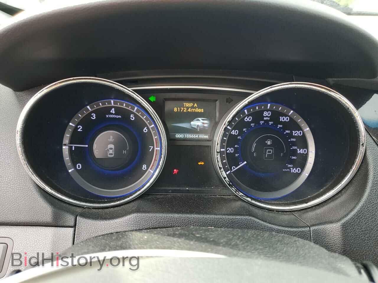 2014 HYUNDAI SONATA - VIN: 5NPEC4AC1EH906343 - Фото 9