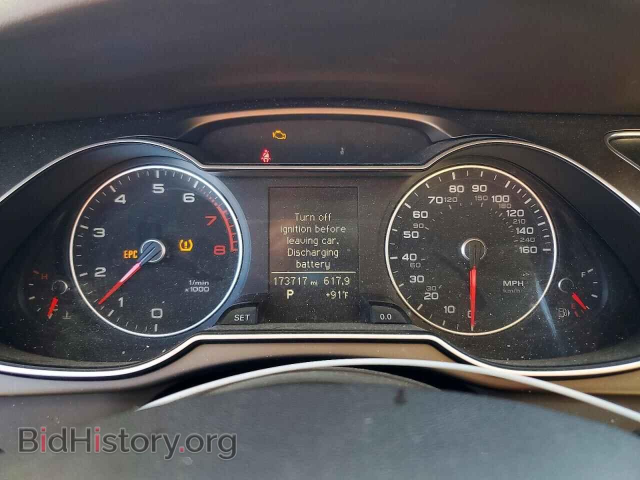2013 AUDI A4 - VIN: WAUAFAFL9DN028637 - Photo 9
