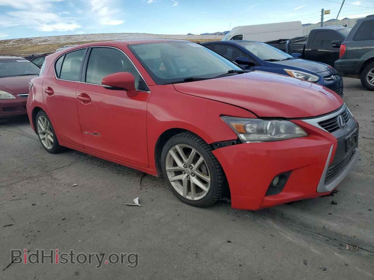 2014 LEXUS CT 200 - VIN: JTHKD5BH3E2178928 - Фото 4