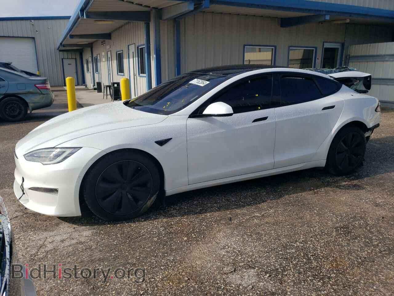 Photo 5YJSA1E56NF471949 - TESLA MODEL S 2022