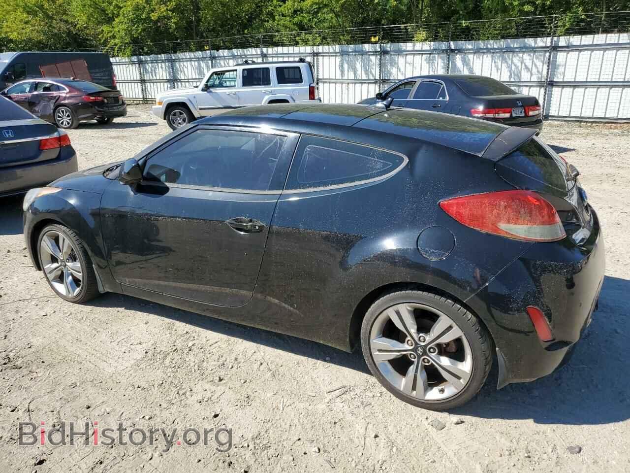 2012 HYUNDAI VELOSTER - VIN: KMHTC6AD2CU041098 - Фото 2