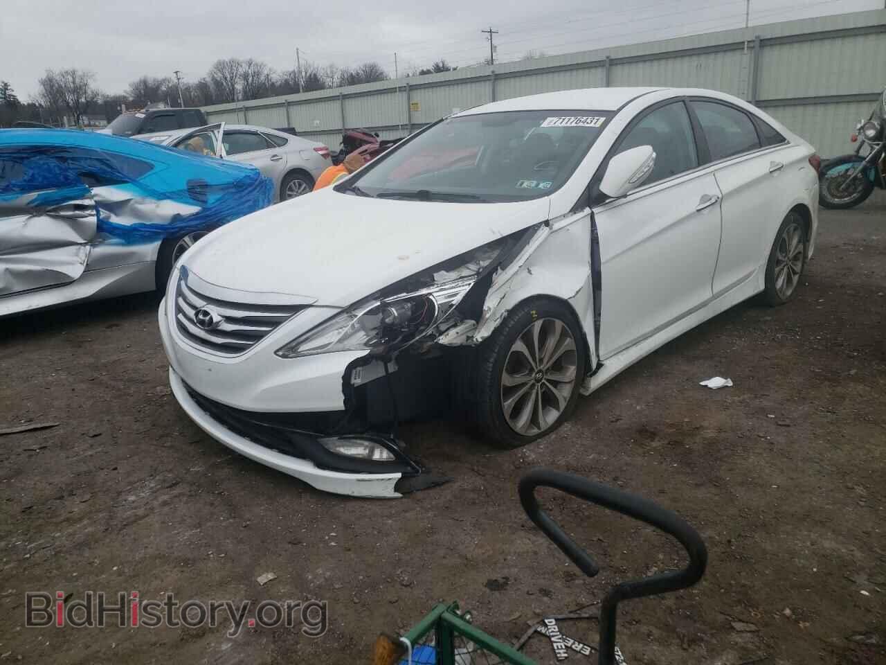 2014 HYUNDAI SONATA - VIN: 5NPEC4AC8EH890531 - Фото 2