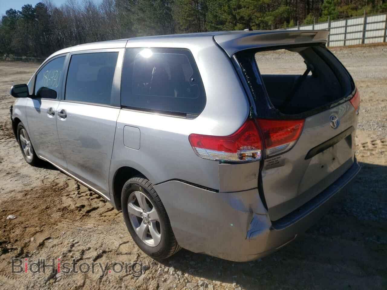 2013 TOYOTA SIENNA - VIN: 5TDZK3DC8DS298128 - Фото 3