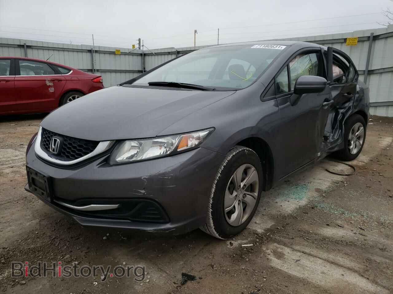 2014 HONDA CIVIC - VIN: 19XFB2F51EE011512 - Фото 2