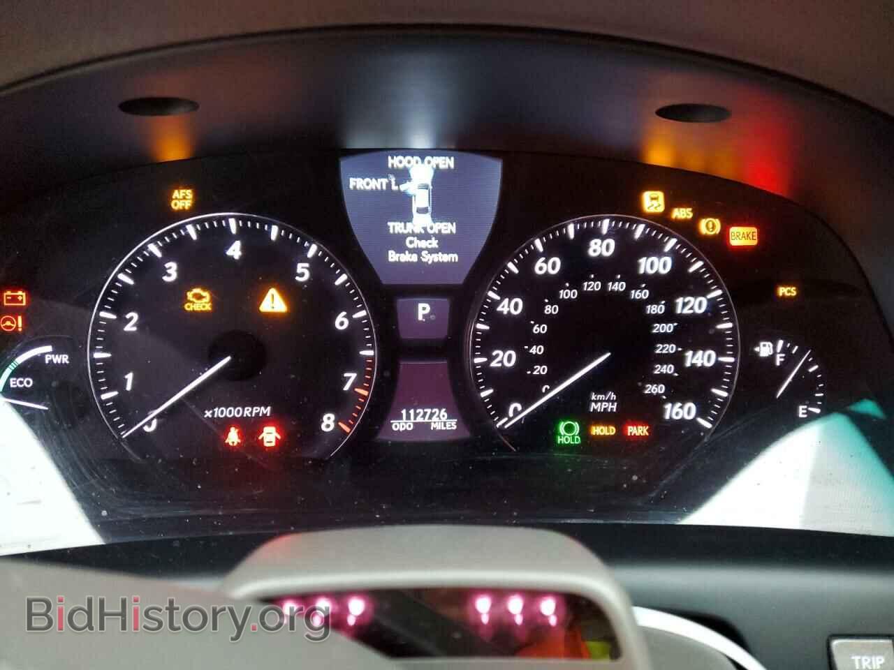 2008 LEXUS LS600 - VIN: JTHDU46F085000229 - Фото 9
