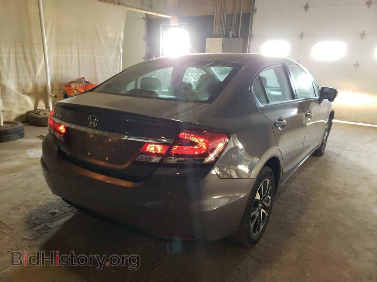 2015 HONDA CIVIC - VIN: 19XFB2F83FE090158 - Фото 4