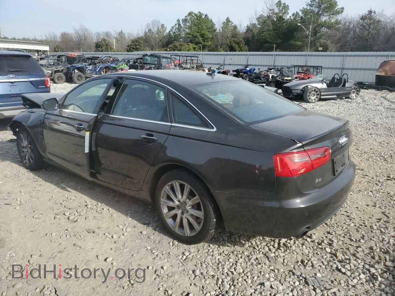 2013 AUDI A6 - VIN: WAUGFAFC3DN109921 - Фото 2