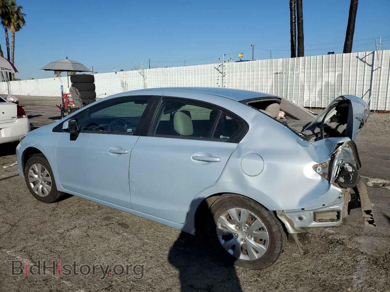 2012 HONDA CIVIC - VIN: 2HGFB2F55CH588577 - Фото 2