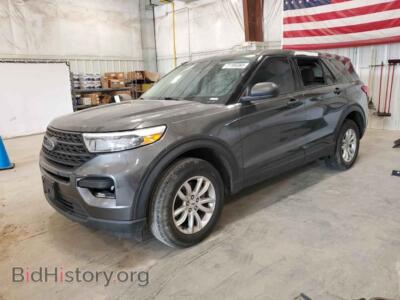 2020 Ford EXPLORER, gray — VIN 1FMSK8BH0LGB30372, Copart