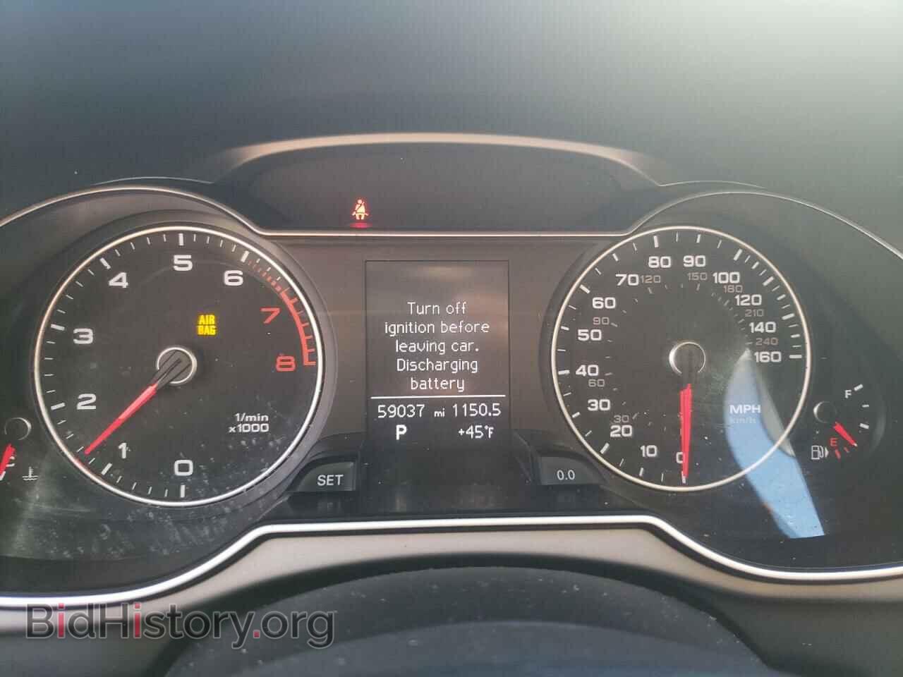2013 AUDI A4 - VIN: WAUBFAFL5DN012150 - Фото 9