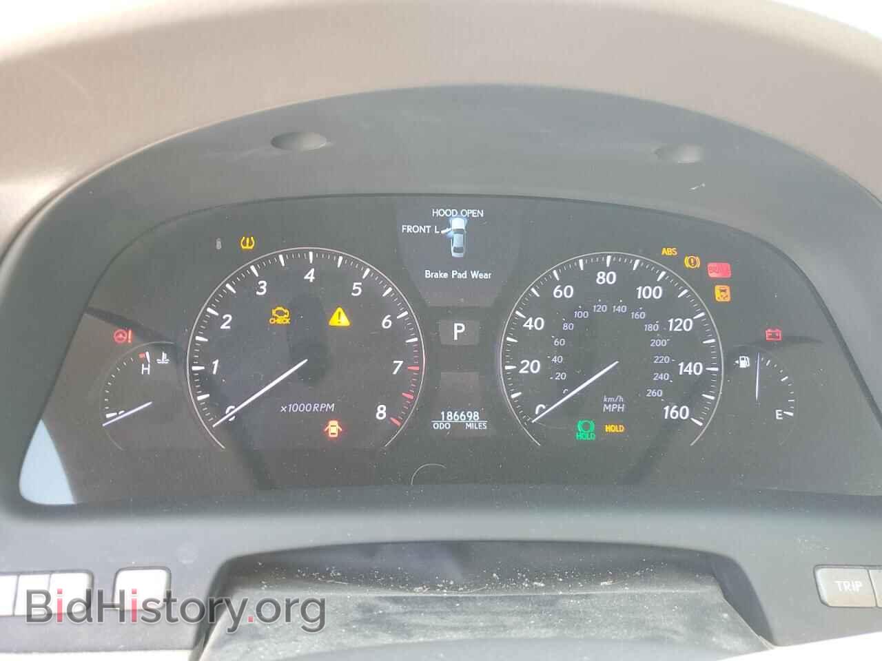 2011 LEXUS LS460 - VIN: JTHDL5EF9B5003308 - Фото 9