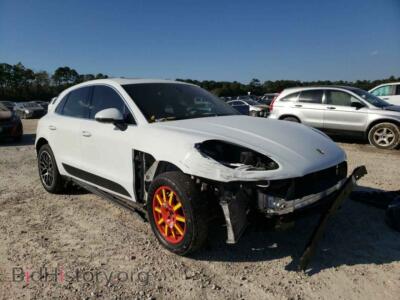 2016 Porsche MACAN Macan S, белый — VIN WP1AB2A59GLB40205, Copart