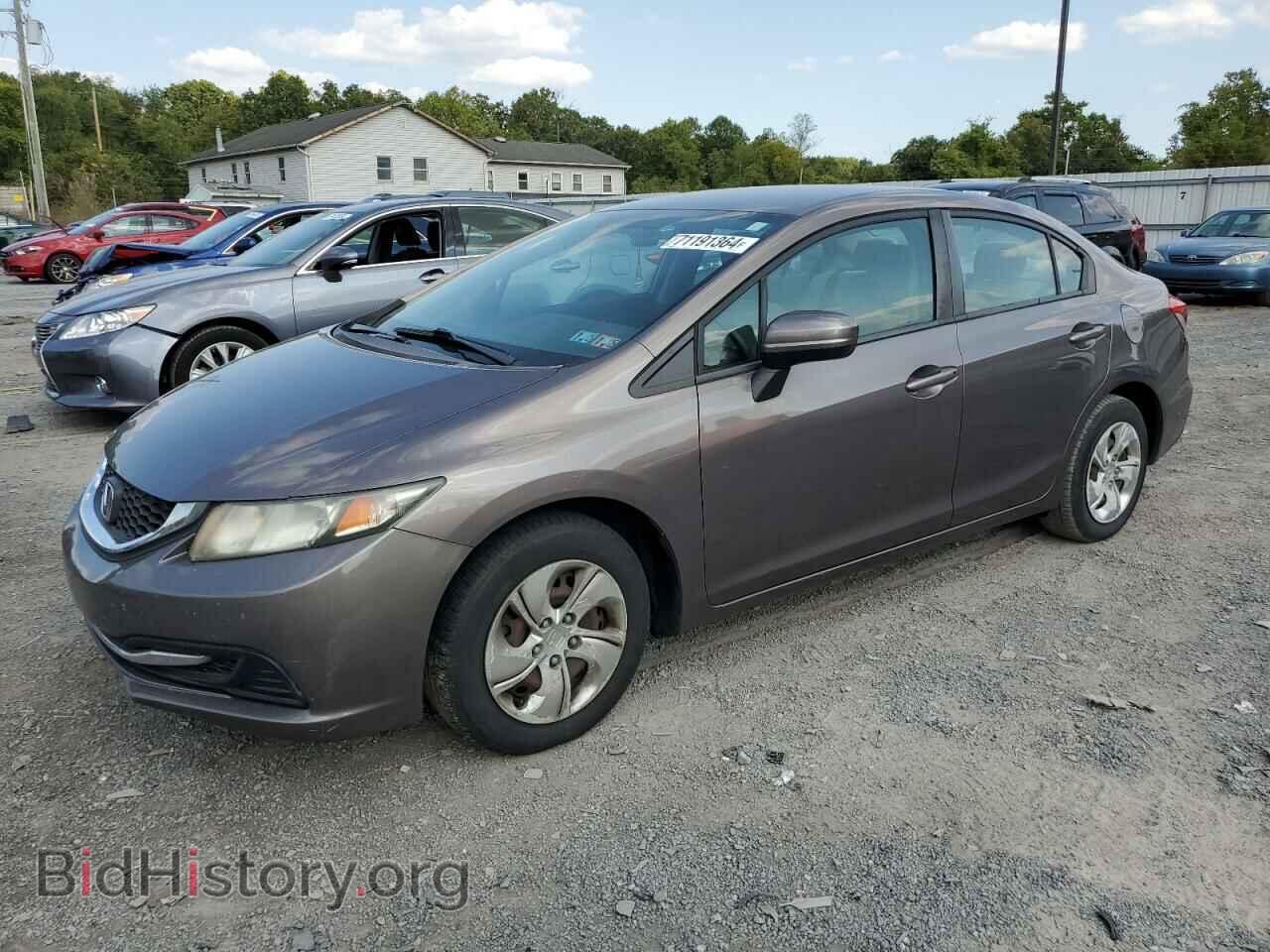 Фотография 19XFB2F55EE211454 - HONDA CIVIC 2014